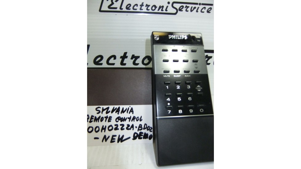Sylvania 00H0222A-BD02 remote control